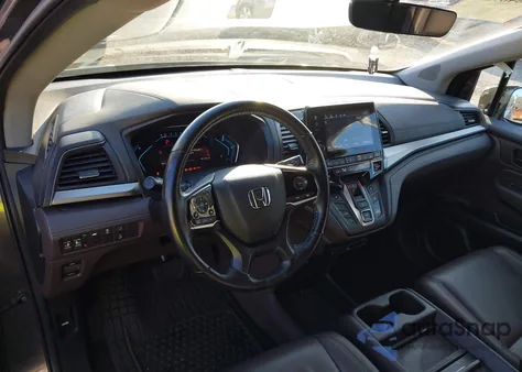 2019 Honda Odyssey Ex-L из США, поврежденный, VIN 5FNRL6H75KB131724